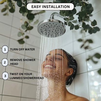 THE ULTIMATE FILTERED SHOWERHEAD